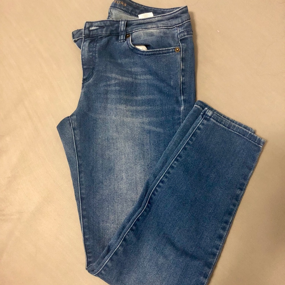 Michael Kors Blue Jeans Medium to Dark Wash Skinny